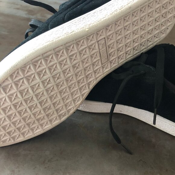 Black on Black Puma Suede size 11 - Picture 6 of 6